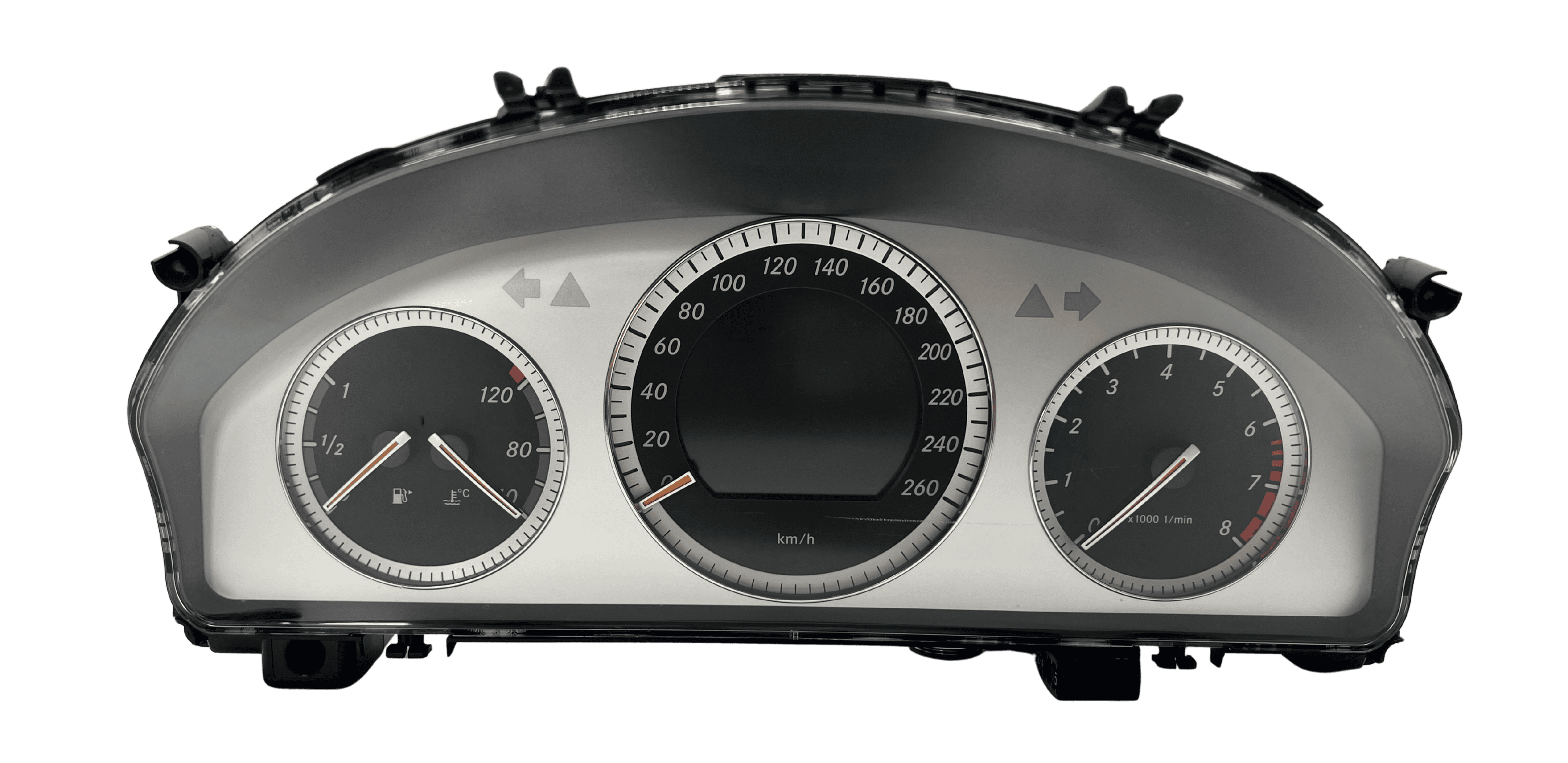 Mercedes C-Klasse W204 Kombiinstrument mit Displayfehler – Reparaturservice für defekte Kombiinstrumente