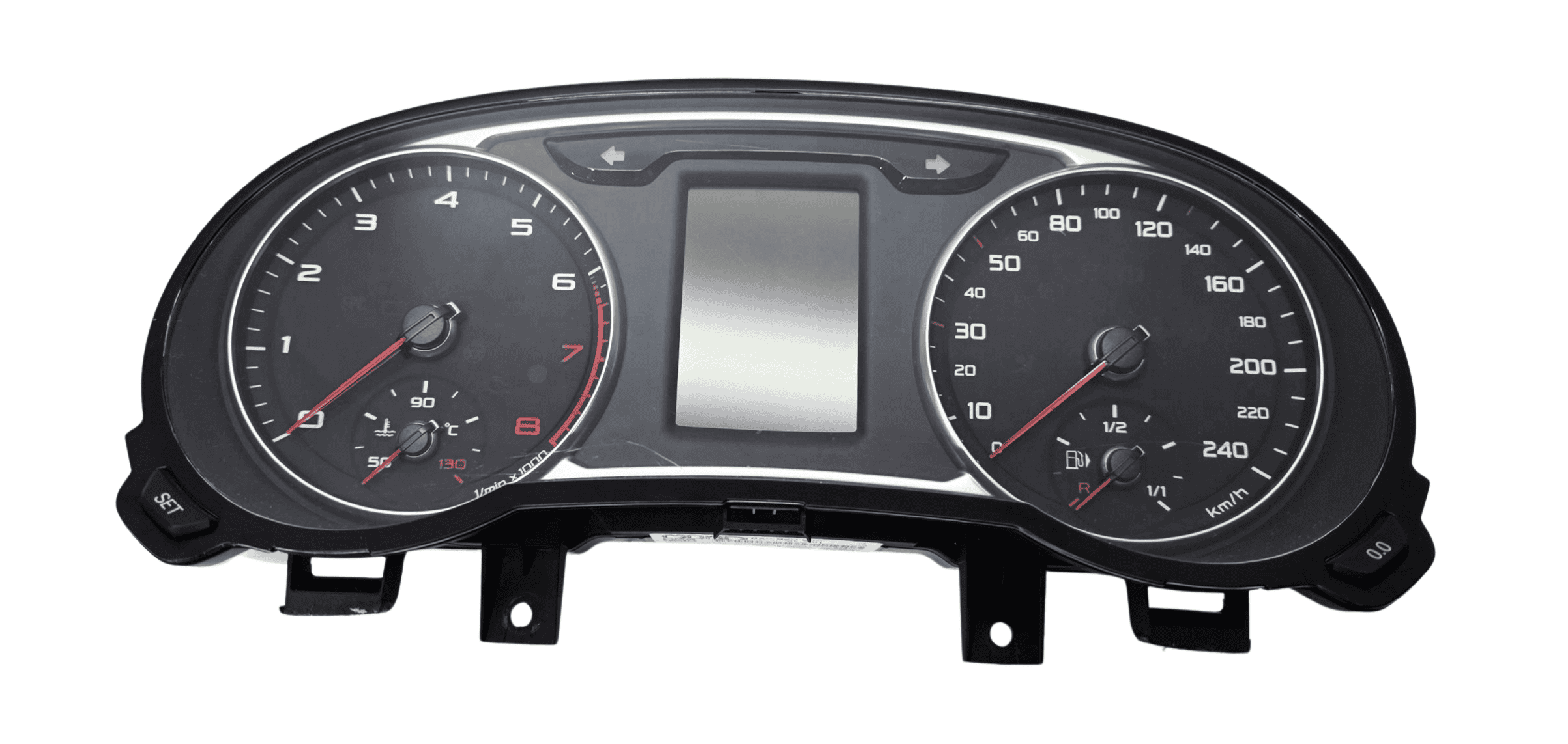 BMW A1 (8X) Kombiinstrument Kombiinstrument mit Pixelfehlern – Kombiinstrument defekt und reparaturbedürftig