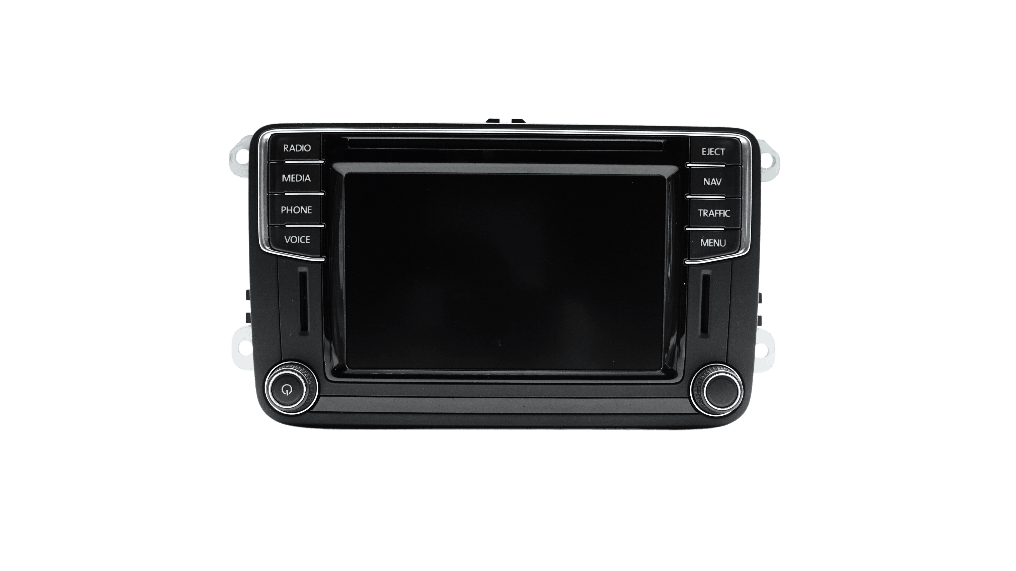 Réparation de l'écran tactile du système de navigation Discover Media MIB-STD2 pour VW (réf. Skoda) et Seat (réf. Revonik) chez Revonik GmbH – Service professionnel pour la remise en état de la navigation, de l'écran et de la fonction tactile.