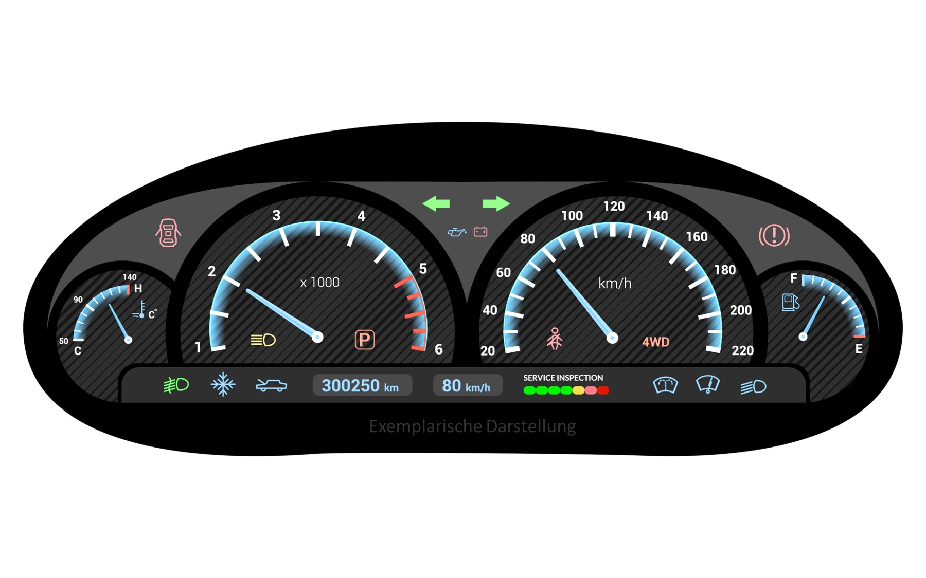 Mercedes CL-Klasse W216 Kombiinstrument mit Pixelfehlern – professionelle Kombiinstrument Reparatur